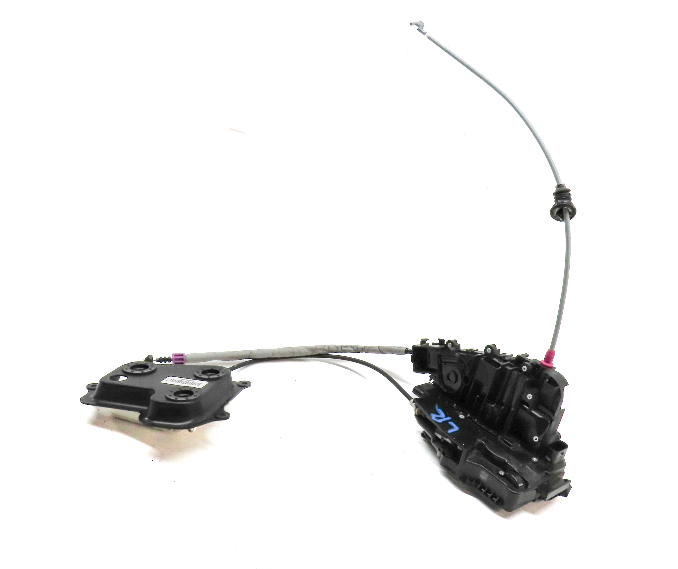 13-15 MERCEDES GL CLASS (X166) REAR LEFT LOCK LATCH ACTUATOR w/ SOFT CLOSE MOTOR — exact item pictured